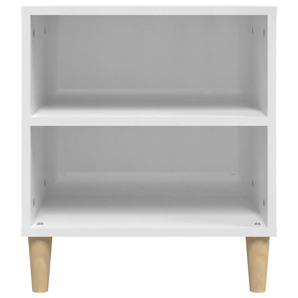 White TV Cabinet with Storage for Media Devices