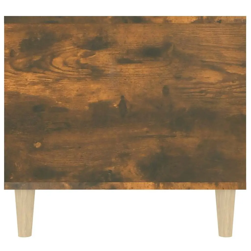 Coffee Table Engineered Wood Smoked Oak 90L x 49W x 45H cm with Drawer Storage