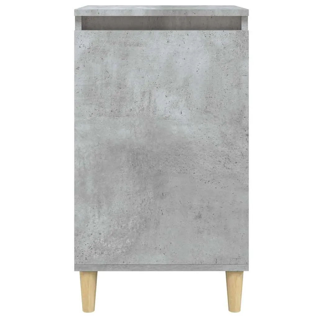 Bedside Cabinets Engineered Wood 40x35x70 cm Grey 2 Piece