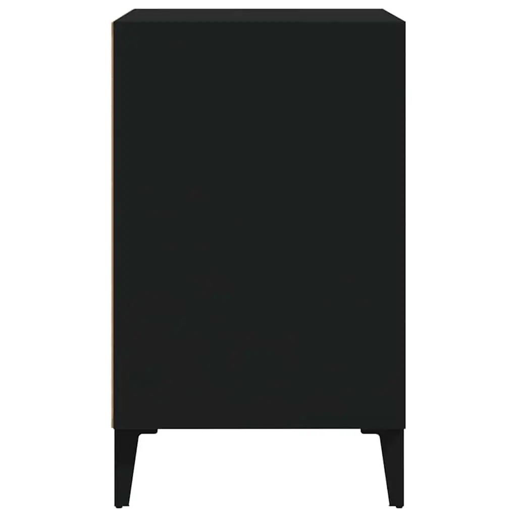 Shoe Cabinet Storage Organiser Engineered Wood 5 Shelf Black Compact Wardrobe