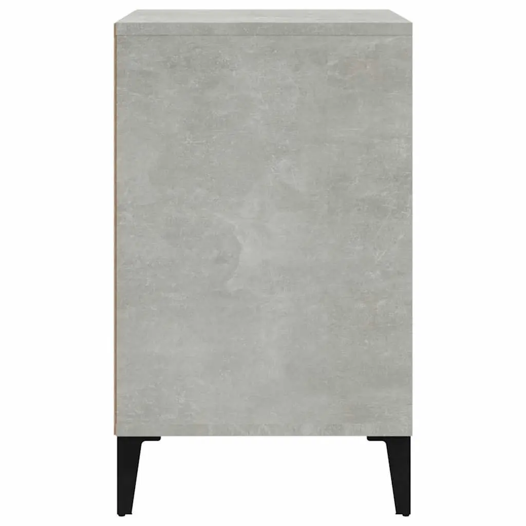 Shoe Cabinet Engineered Wood 102x36x60cm Grey Storage Rack 5 Shelves Organiser