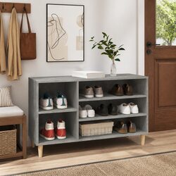 Functional Grey Shoe Cabinet for Everyday Use