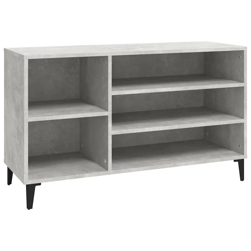Grey Shoe Cabinet for Entryways and Bedrooms