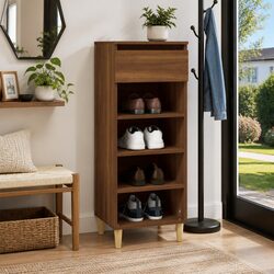 Practical Shoe Cabinet for Entryways and Bedrooms