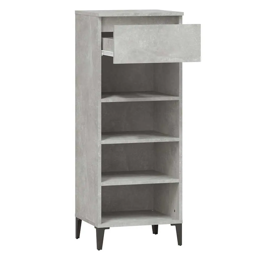 Shoe Rack in Grey with Ample Storage Space