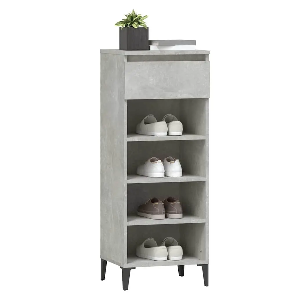 Shoe Rack in Grey with Ample Storage Space