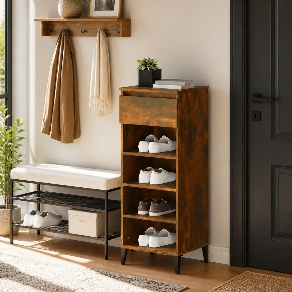 Shoe Rack Storage Cabinet for Home