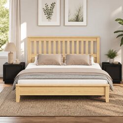 2 Black Nightstands for Organized Bedroom Space