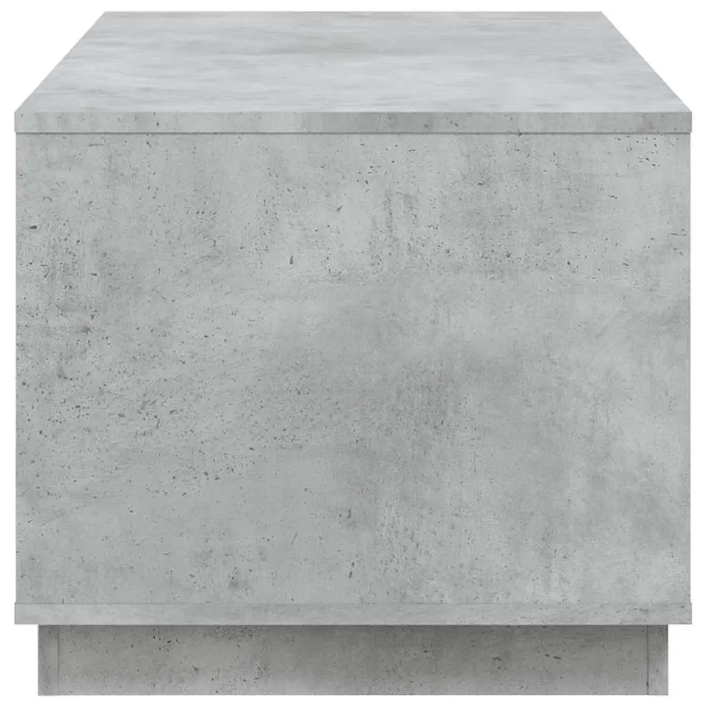 Coffee Table Engineered Wood Grey 102 x 50 x 44 cm Living Room