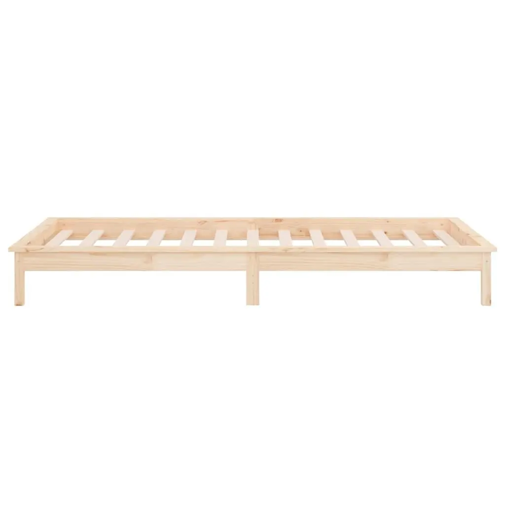 Solid Wood LED Bed Frame for Any Bedroom