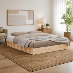 Practical King Bed Frame 183x203cm for Your Home