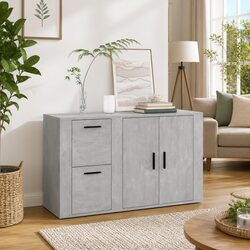 Versatile Grey Sideboard: Perfect for Any Room