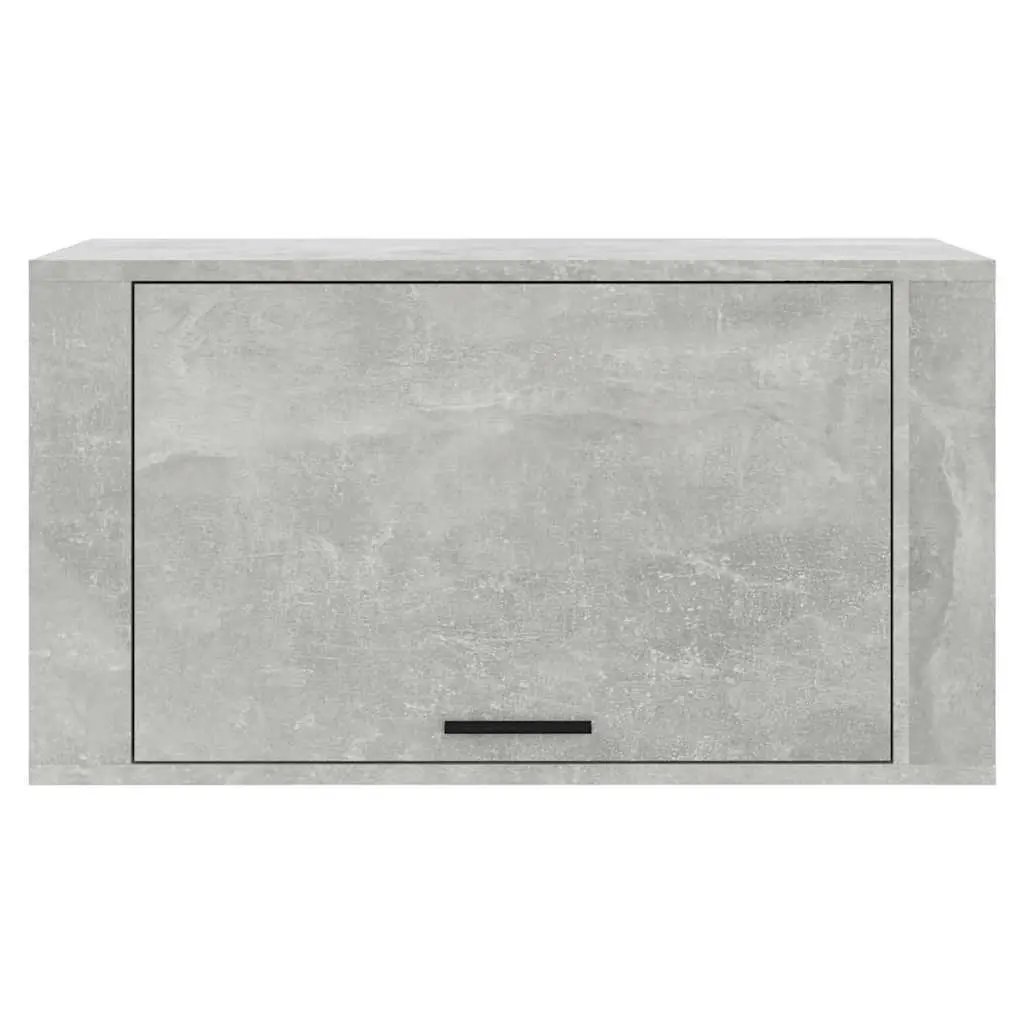 Shoe Cabinet Engineered Wood Wall-mounted 70x35x38cm Grey