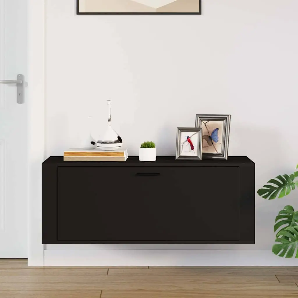 Wall Shoe Cabinet for Entryway or Hallway