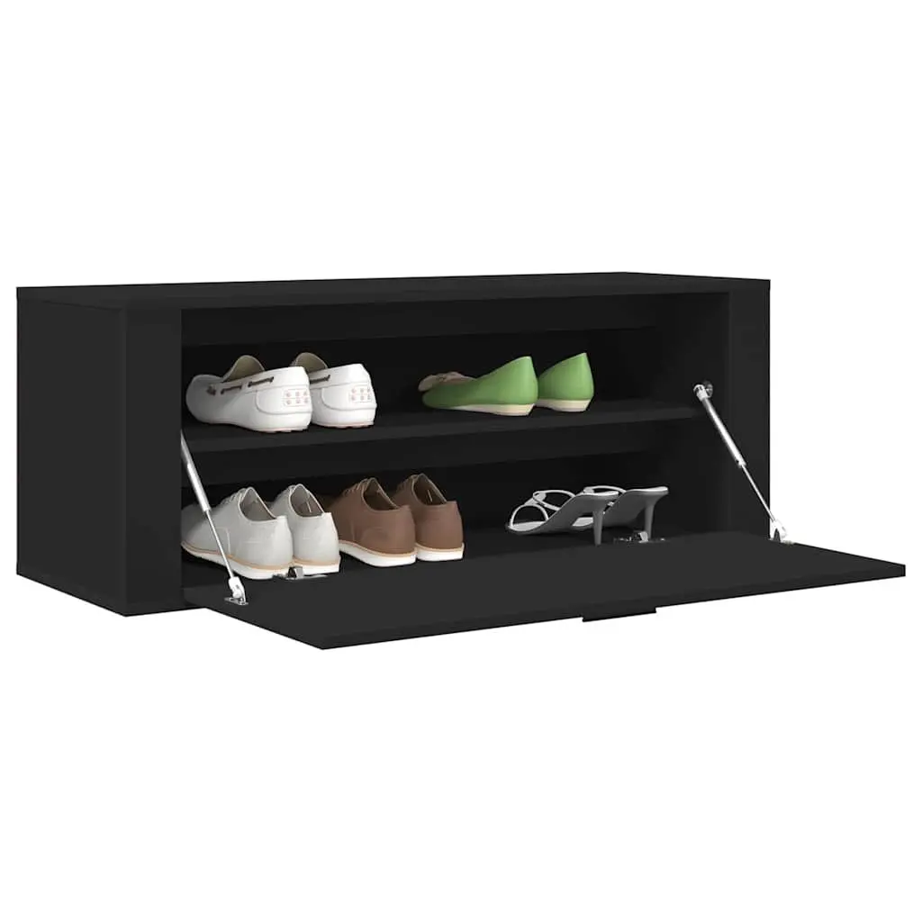 Wall Shoe Cabinet for Entryway or Hallway