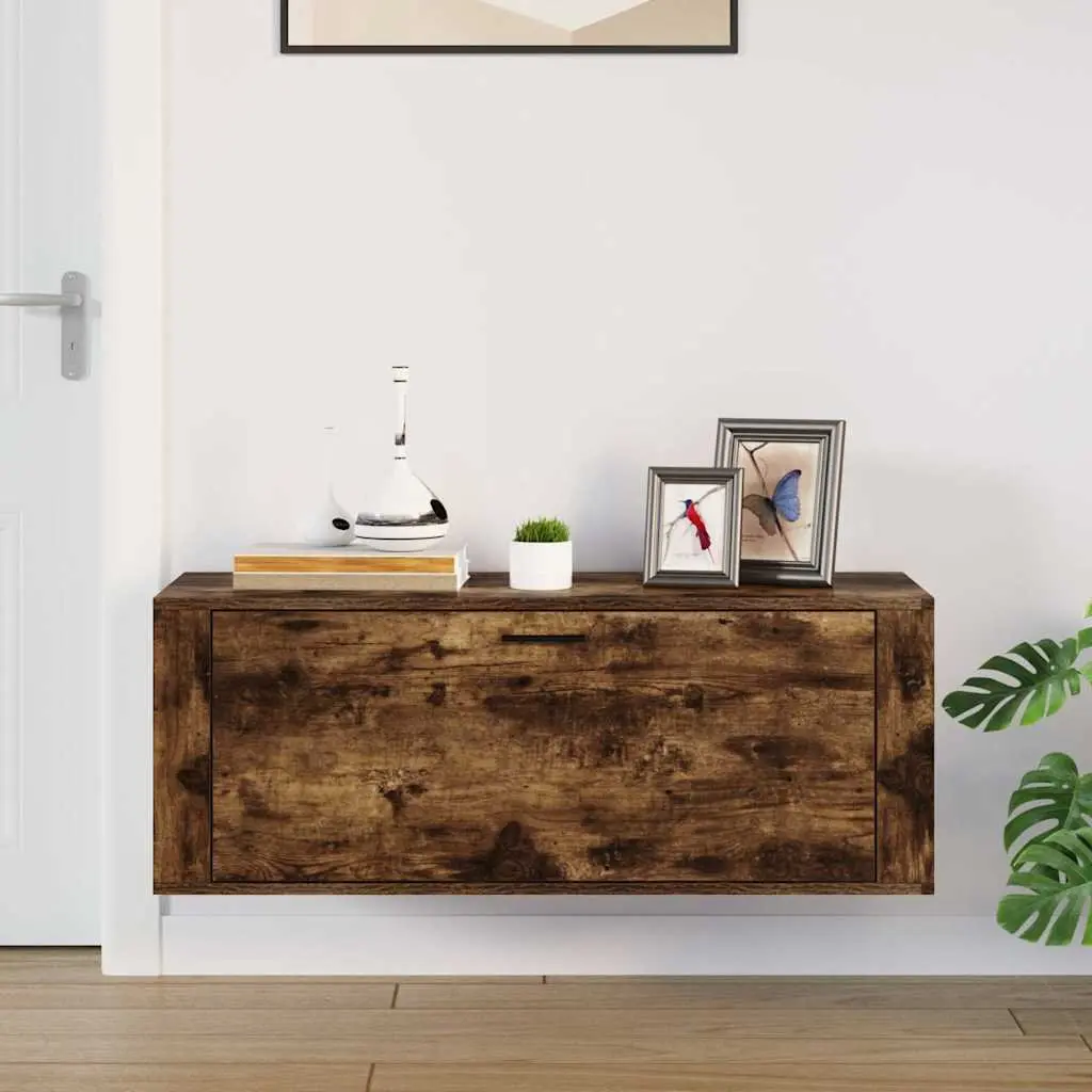 Wall-Mounted Shoe Cabinet for Home Use