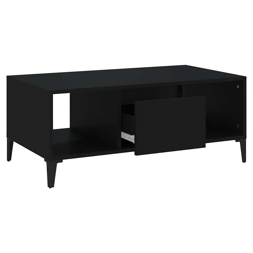 Coffee Table with Drawer and Open Storage