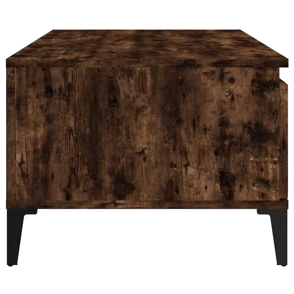 Coffee Table Engineered Wood 90x50x36.5cm Brown
