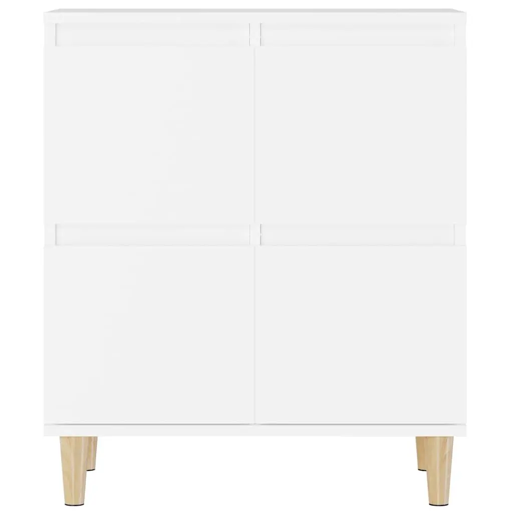Sideboard White 60x35x70 cm Storage Cabinet Engineered Wood Buffet Furniture