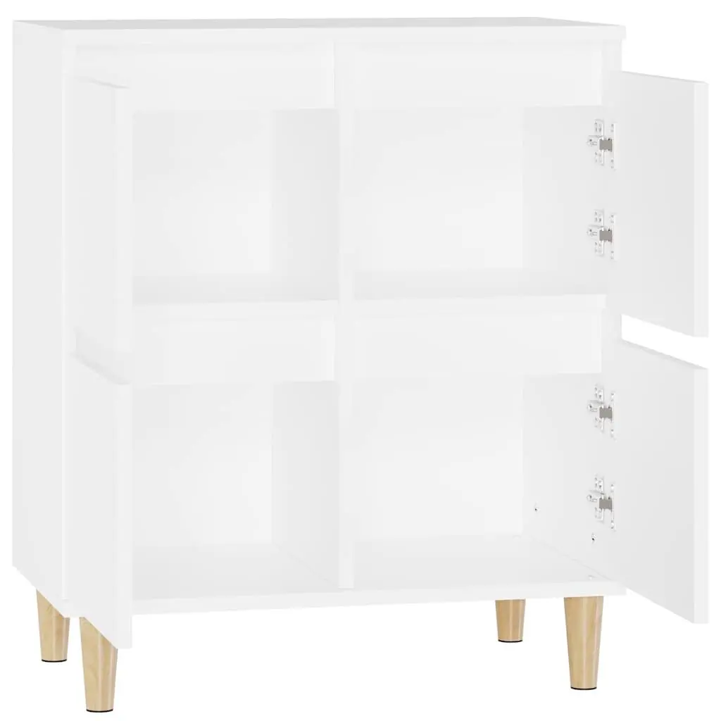 Sideboard White 60x35x70 cm Storage Cabinet Engineered Wood Buffet Furniture