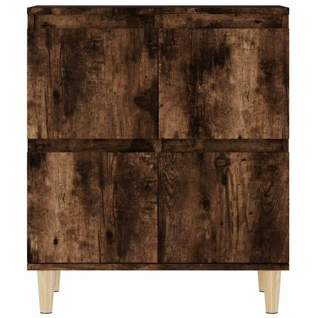 Sideboard Brown Engineered Wood Storage Cabinet 60x35x70 cm Buffet Display