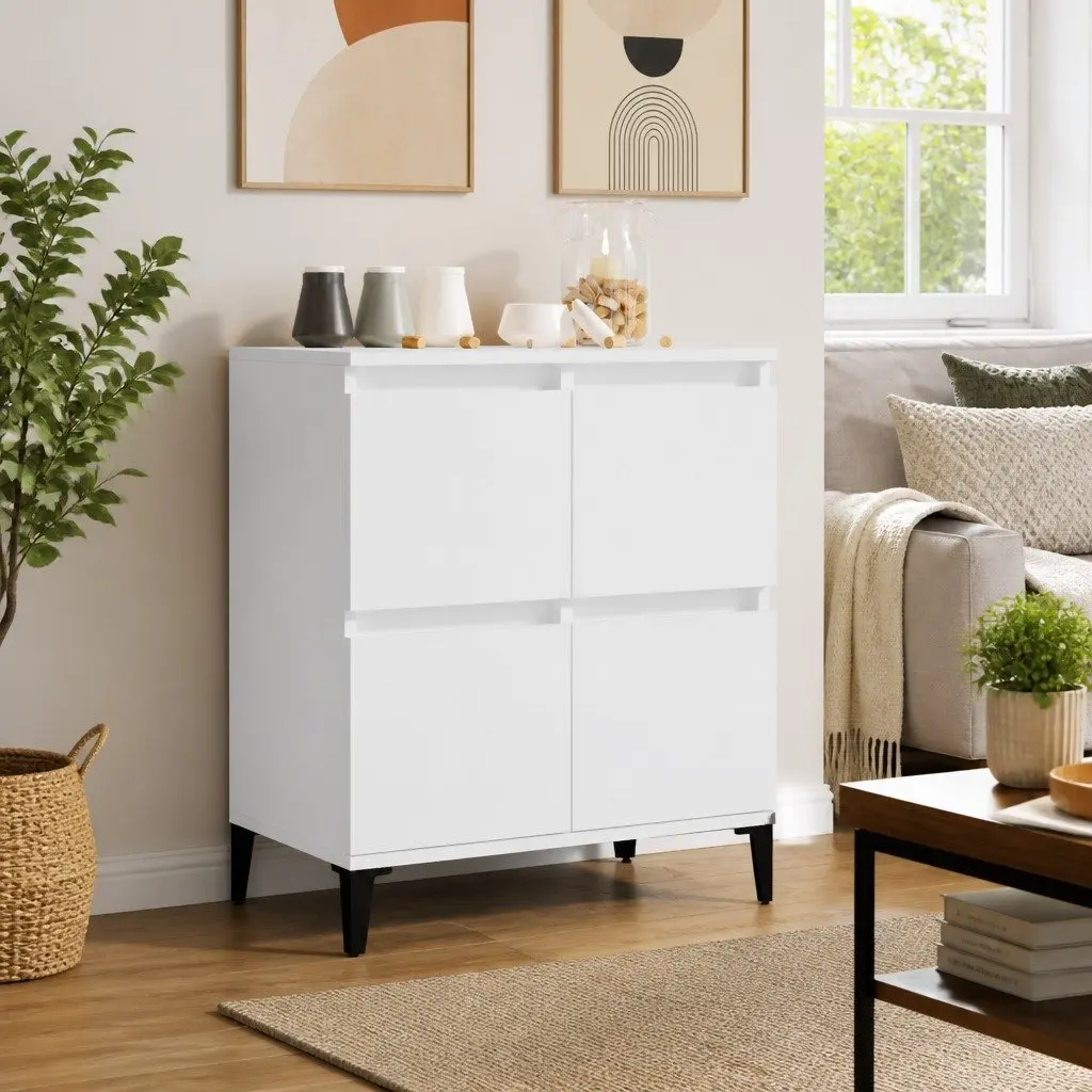 White Sideboard for Home Storage Needs