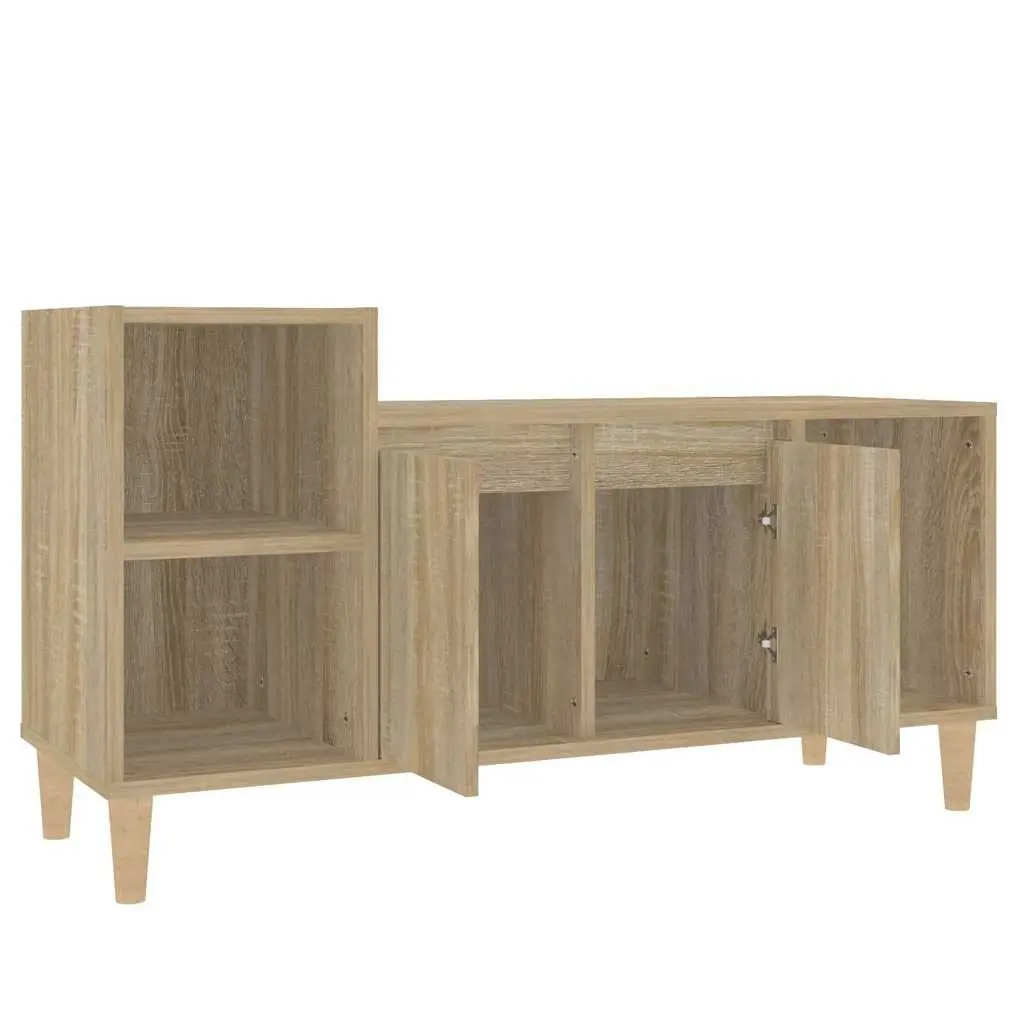TV Cabinet Engineered Wood 100cm Brown Sonoma Oak Style