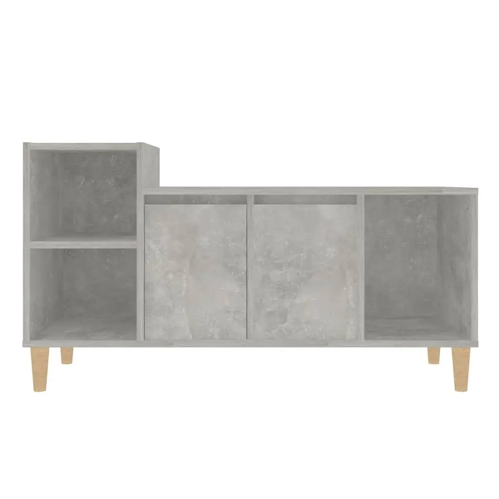 Grey TV Cabinet for Organized Entertainment Spaces