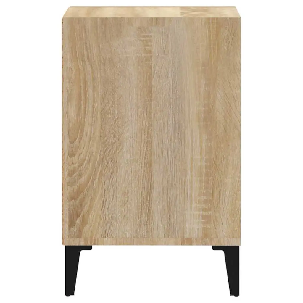 TV Cabinet Engineered Wood Media Storage Unit 100x35x55cm Brown