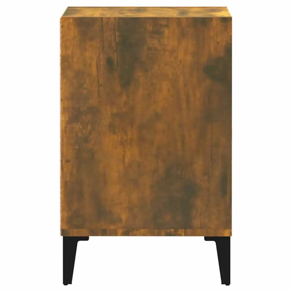 TV Cabinet Media Storage Unit with Doors Compartments Brown Living Room