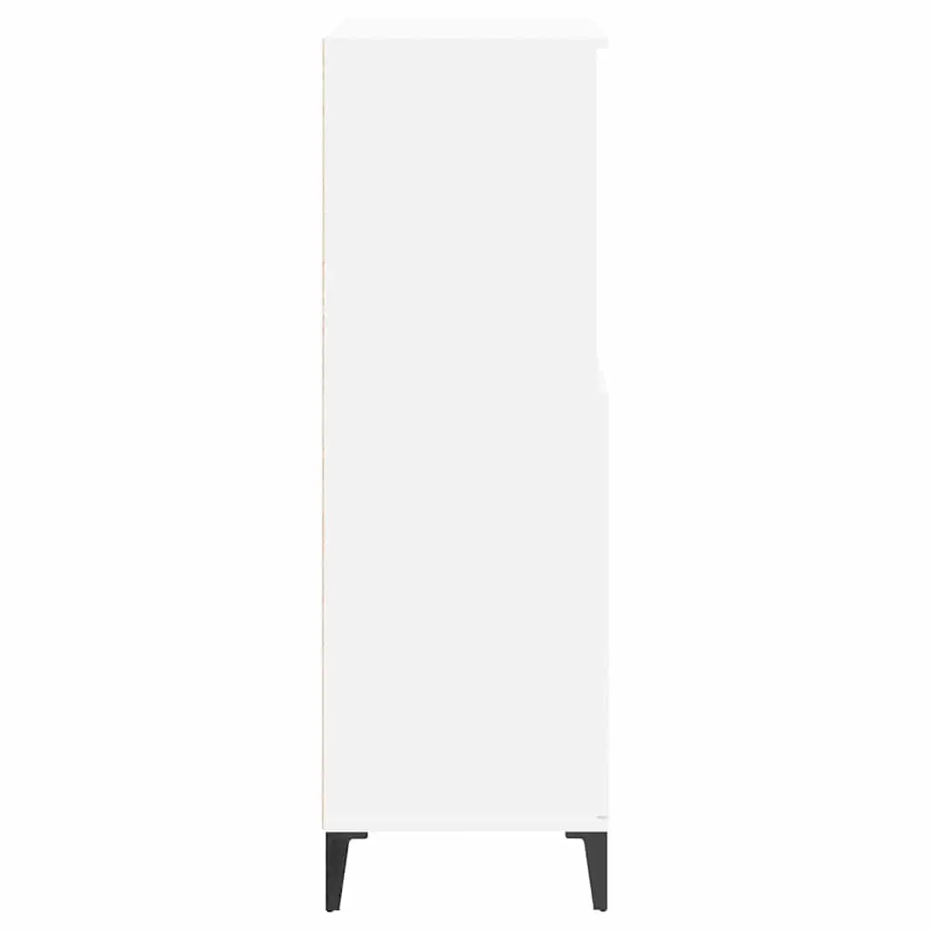 Highboard Storage Cabinet in White