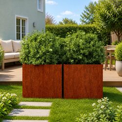 Functional Corten Steel Planters for Your Outdoor Needs