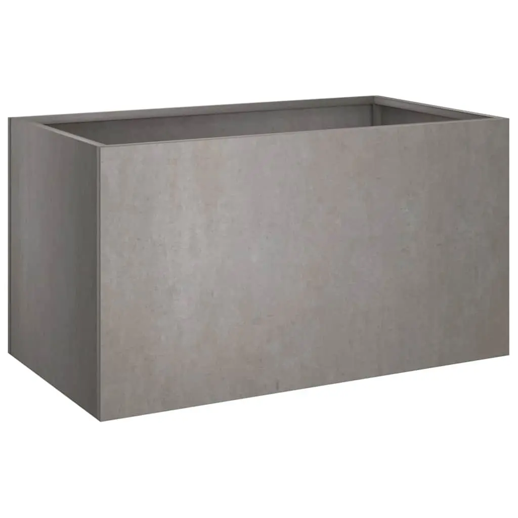 Corten Steel Planter Weathering Steel 62x40x39cm Brown Garden Raised Bed Flower Box