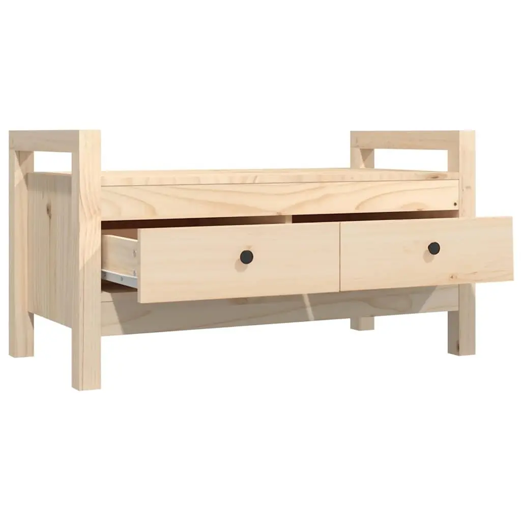 Hall Bench with Storage for Entryway Needs