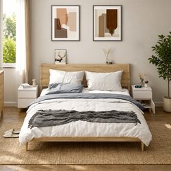 Versatile White Nightstand Set for Any Bedroom