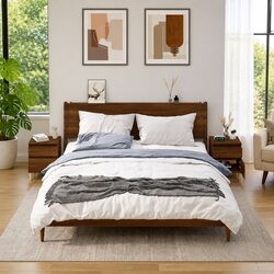Versatile Brown Oak Bedside Cabinets for Every Home