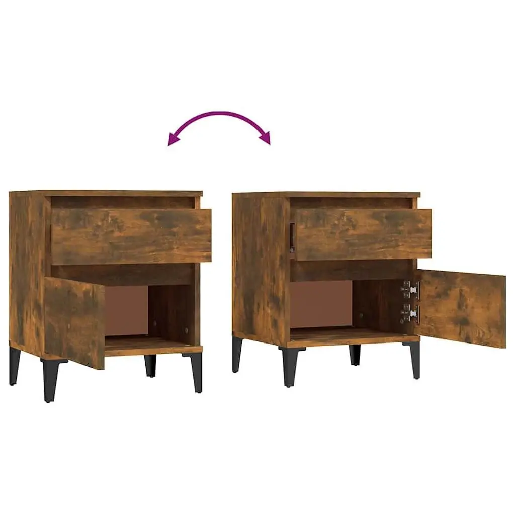 Bedside Cabinets for Small Spaces 40x35x50cm