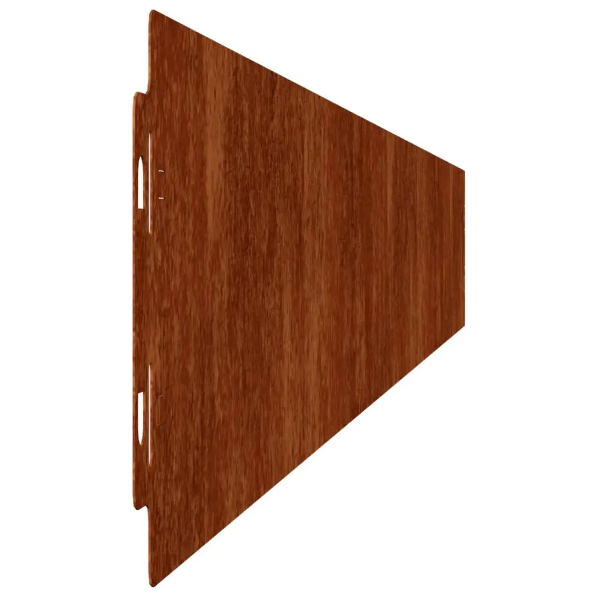 Garden Lawn Edging Flexible Corten Steel 10x103cm Brown