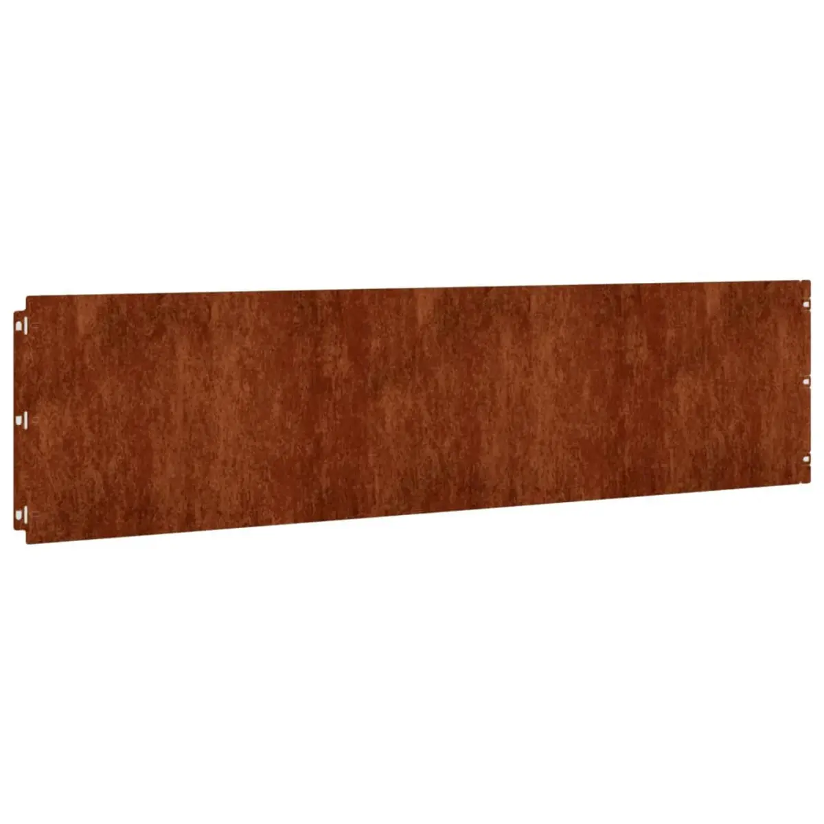 Flexible Corten Steel Lawn Edging 25x103 cm Brown 10 Piece Garden Borders