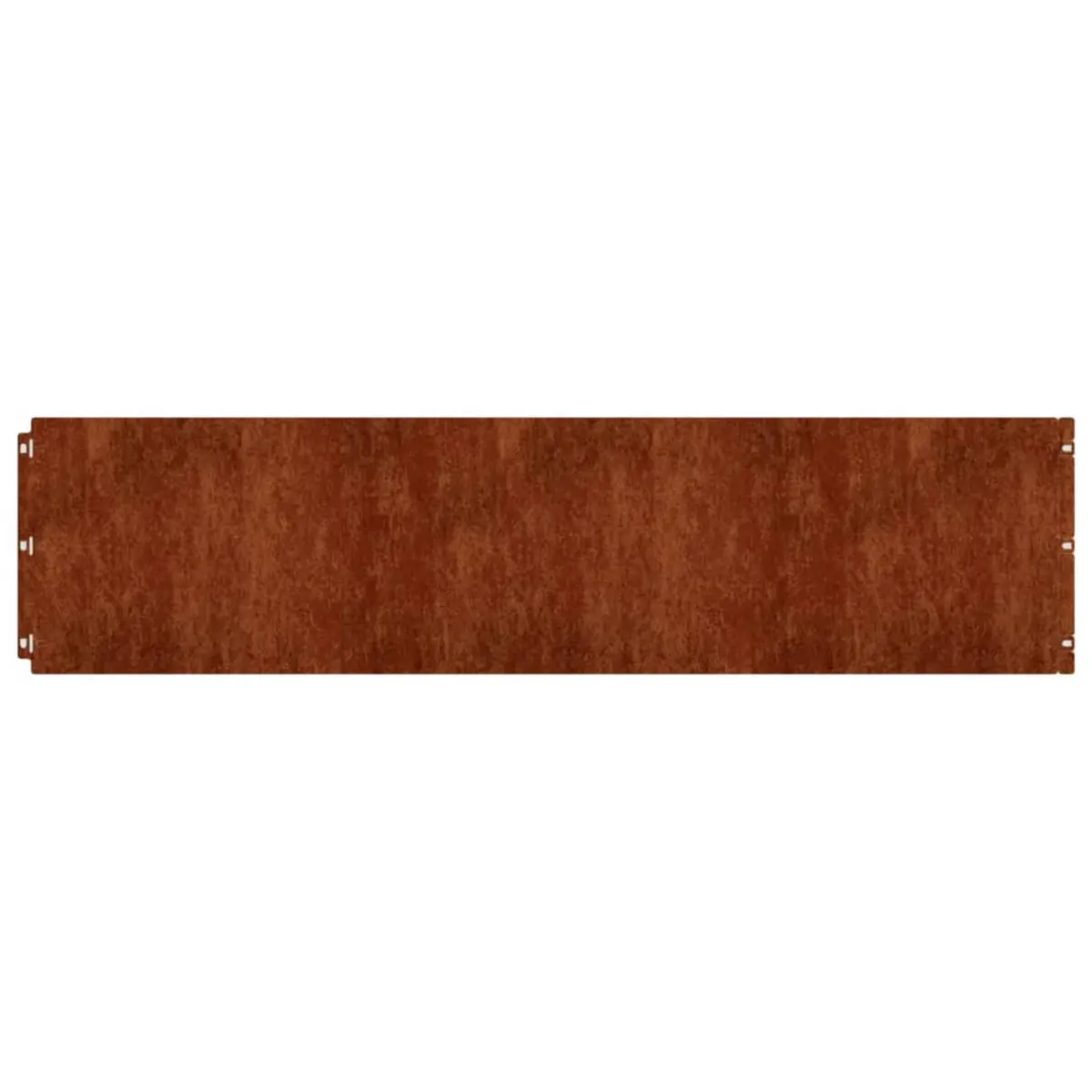 Flexible Corten Steel Lawn Edging 25x103 cm Brown 10 Piece Garden Borders