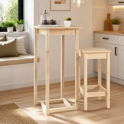 Perfect High Top Bar Table for Your Home at 60x60x110 cm