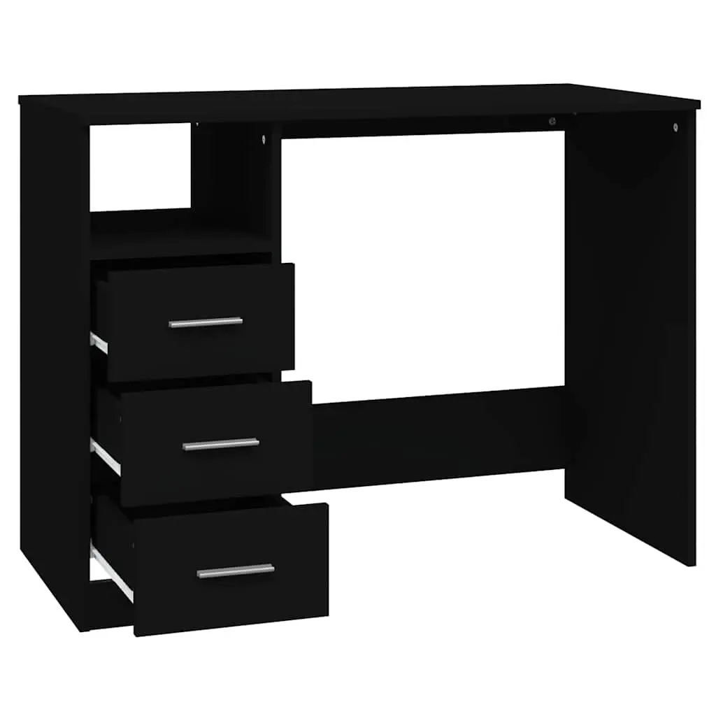 Office Desk with 3 Storage Drawers
