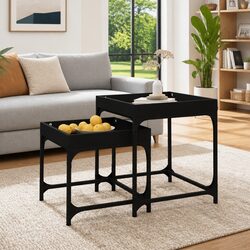 Functional Black Side Tables for Practical Living Spaces