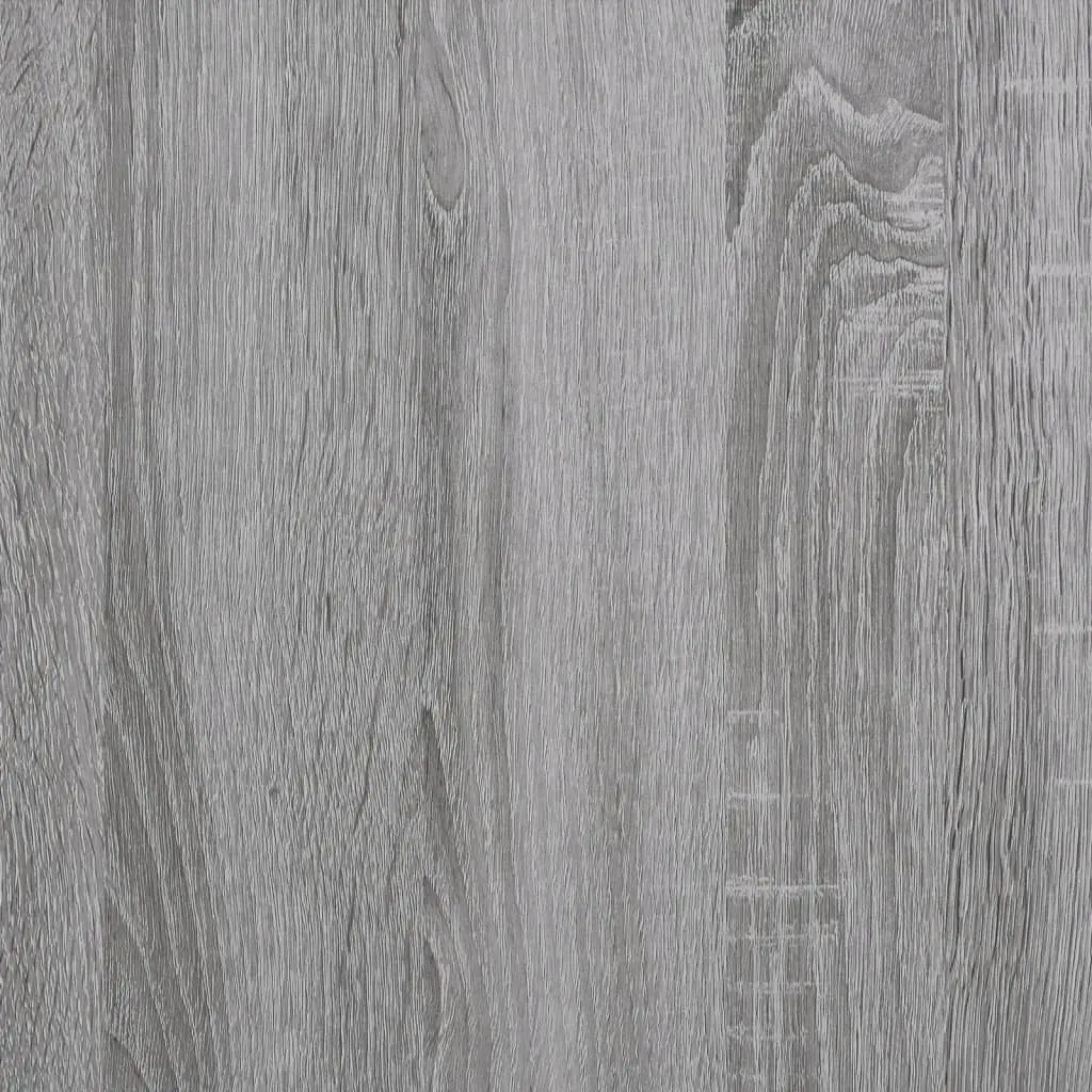 Coffee Table Iron Frame Engineered Wood Top 80x50x40cm Grey Sonoma