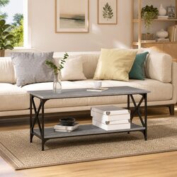 Functional Grey Coffee Table for Your Living Room