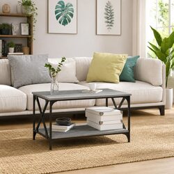 Versatile Grey Sonoma Coffee Table 80x50x45 cm for Any Room