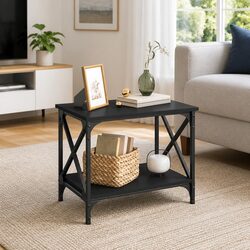 Versatile Black Coffee Table for Any Living Room Setting
