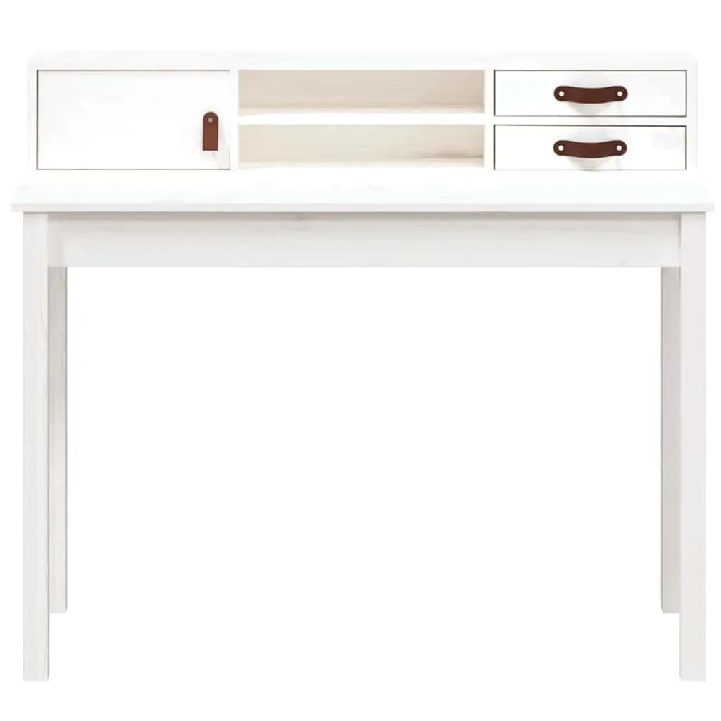 White Pine Office Desk for Home Use
