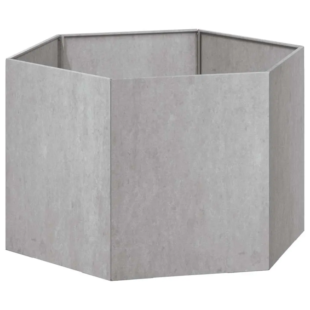 Corten Steel Planter Box 60x60x45cm Brown Weathering Steel Garden Flower Box
