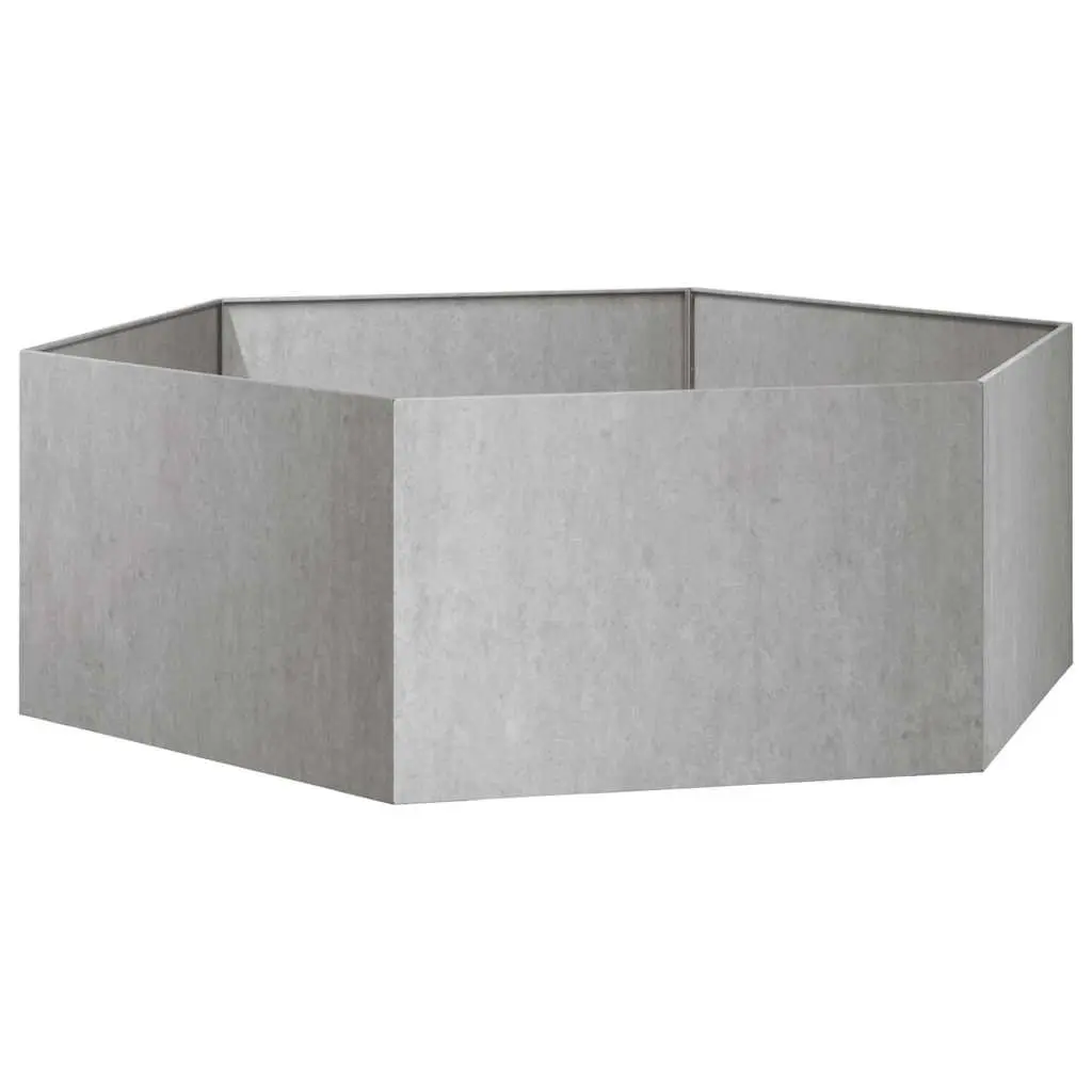 Planter Box Large Garden Raised Bed Outdoor Weathering Steel Brown Container